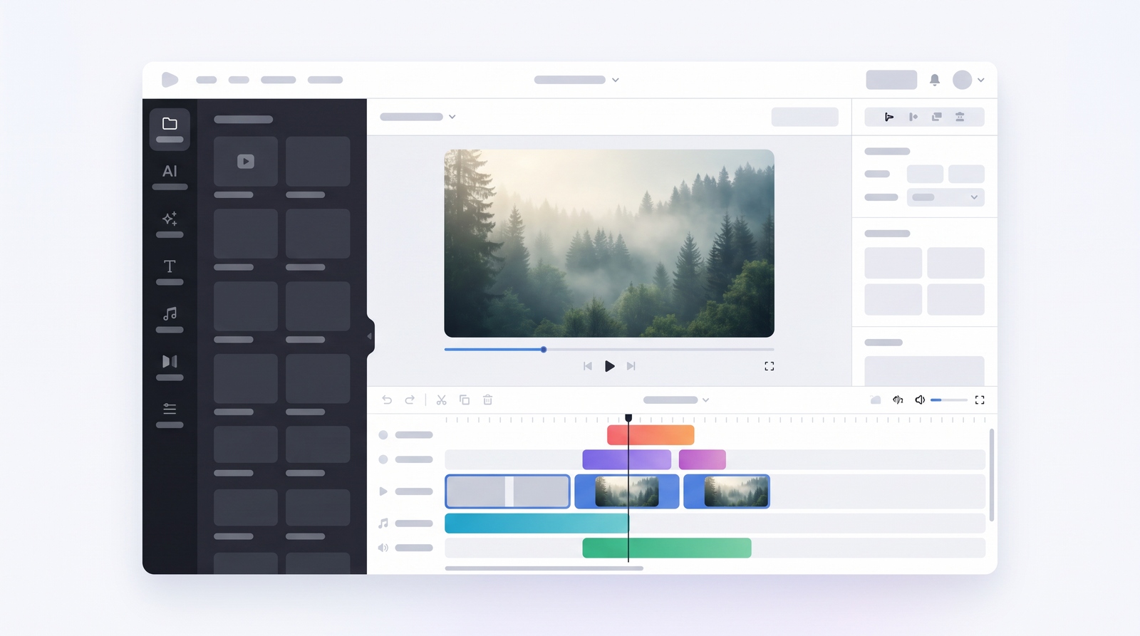 Pictory interface